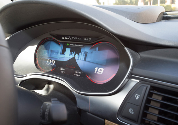 Tableau de bord Audi Piloted Driving