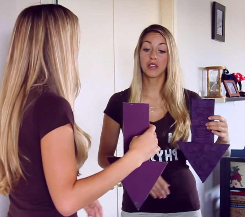 Why do mirrors flip horizontally ?