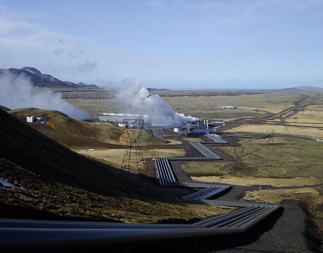 La centrale de Hellisheidi