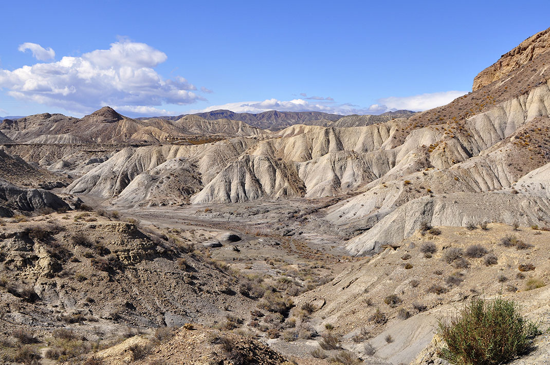 Le désert de Tabernas via Shutterstock