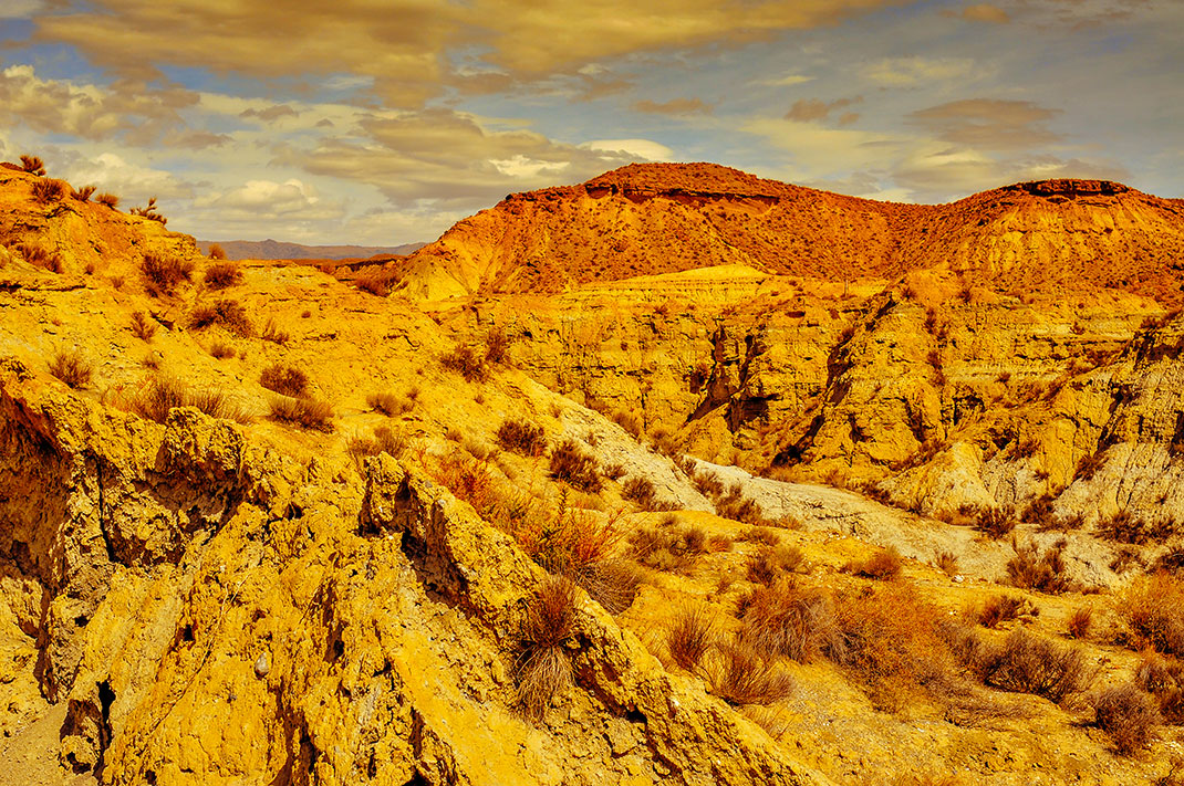 Le désert de Tabernas via Shutterstock