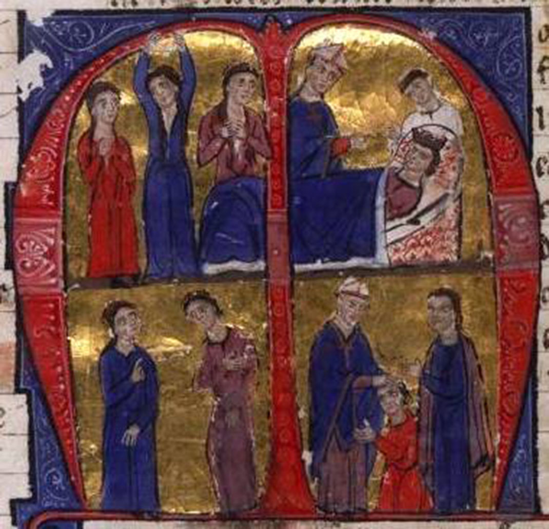 La mort d'Amaury I et le couronnement de Baudouin IV