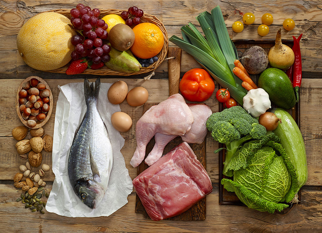 Des produits frais via Shutterstock