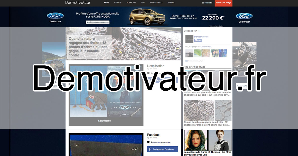 Démotivateur, l’endroit parfait pour vous distraire de votre travail !