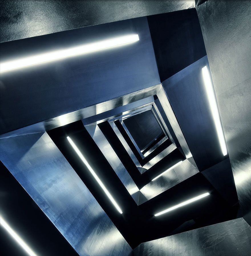 escalier-metal