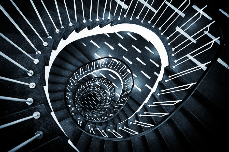 escalier-noir-blanc