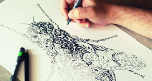 dessin-insectes-une
