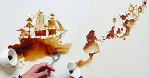 une marre de café