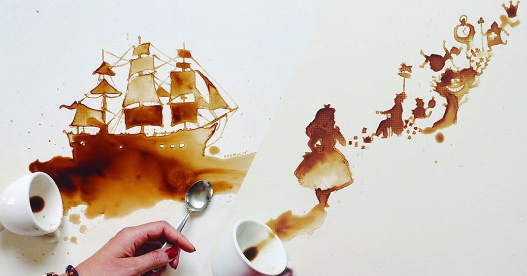une marre de café