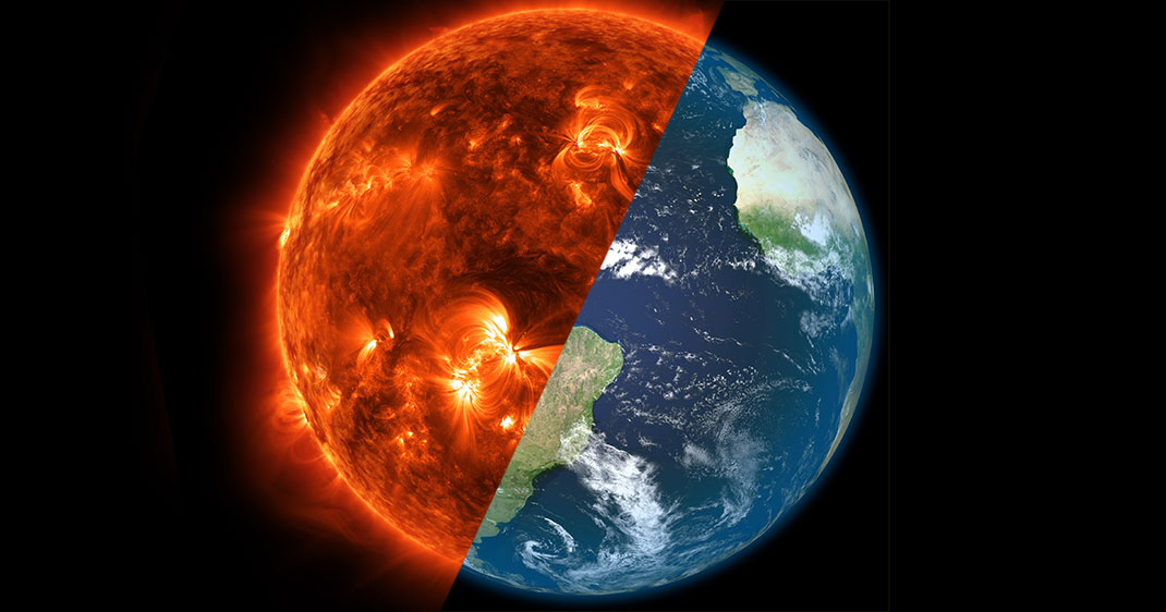 une-soleil-terre