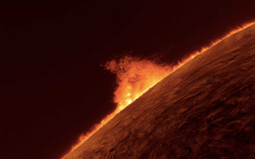 Protuberance-Solaire