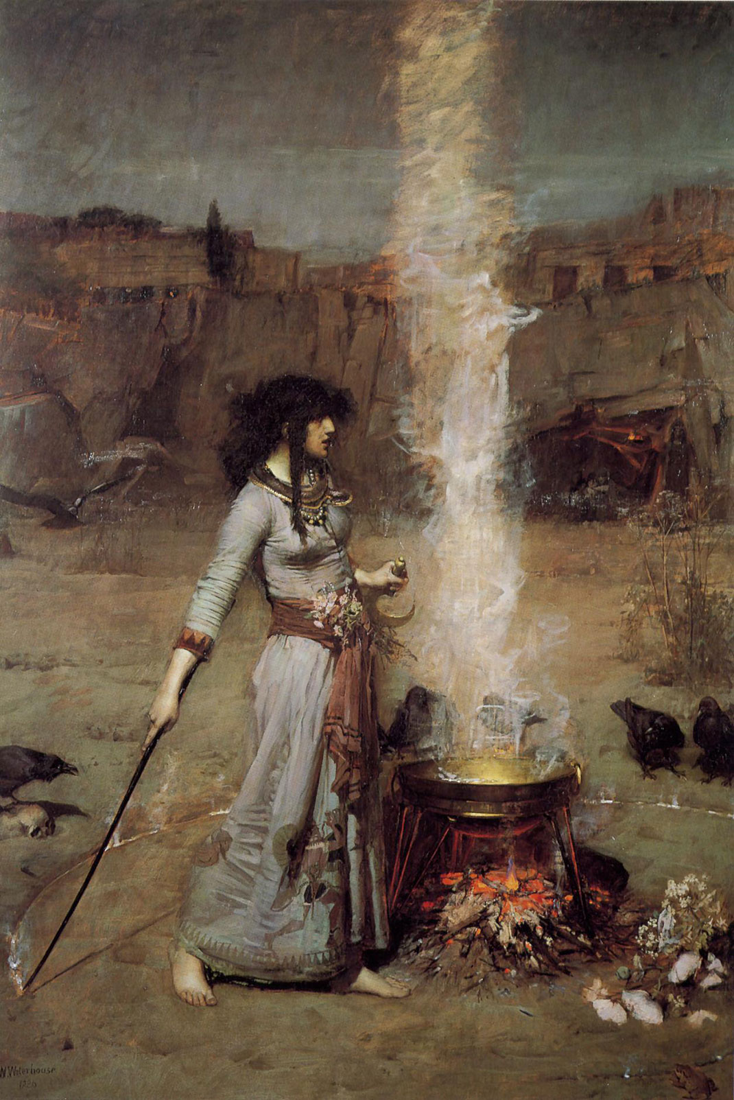 02-cerclemagique-John-William-Waterhouse