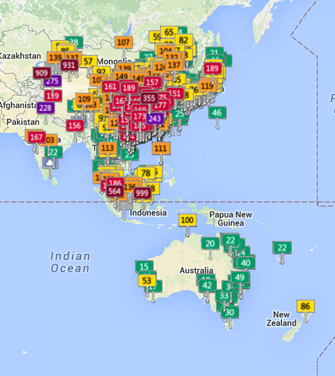 Pollution-air-Asie