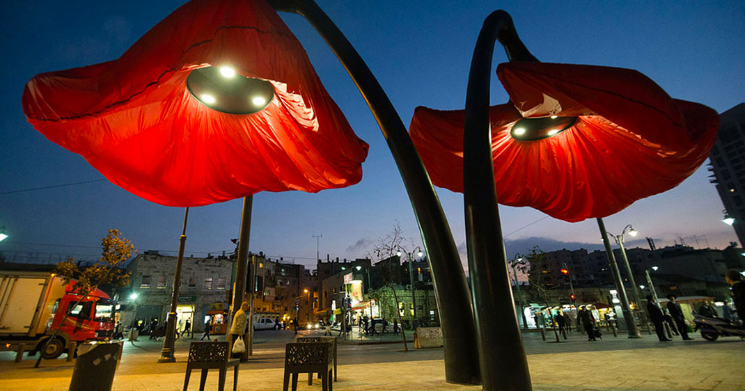 une-lampadaire-jerusalem