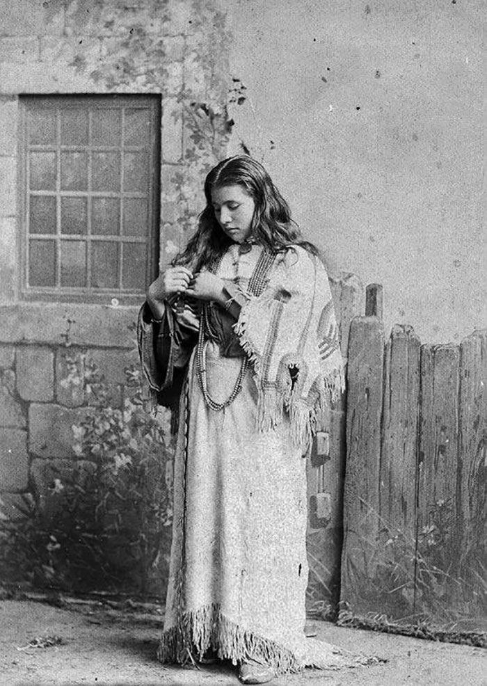 Julie Nelson en 1886