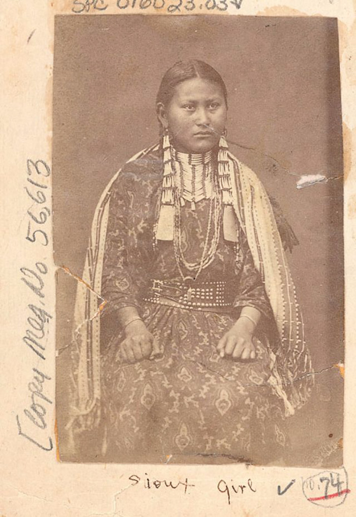 Une fille Yankton